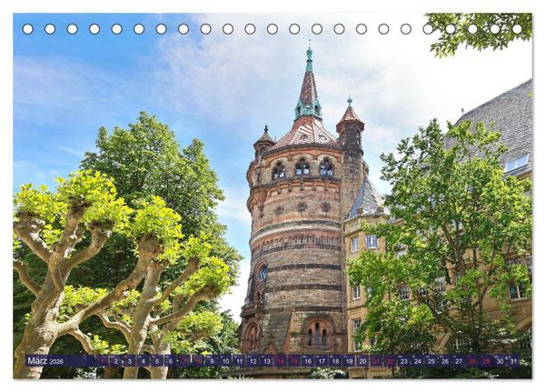 Produktbild: Worms - historisch und sagenhaft (Tischkalender 2026 DIN A5 quer), CALVENDO Monatskalender
