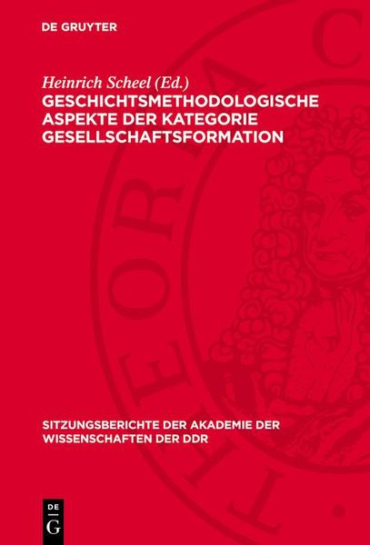 Produktbild: Geschichtsmethodologische Aspekte der Kategorie Gesellschaftsformation