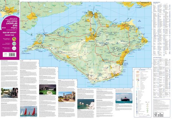 Produktbild: Isle of Wight Pocket Map