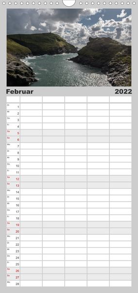 Produktbild: Familienplaner Foto-Momente S&uuml;d-England - Magische Orte (Wandkalender 2022 , 21 cm x 45 cm, hoch)
