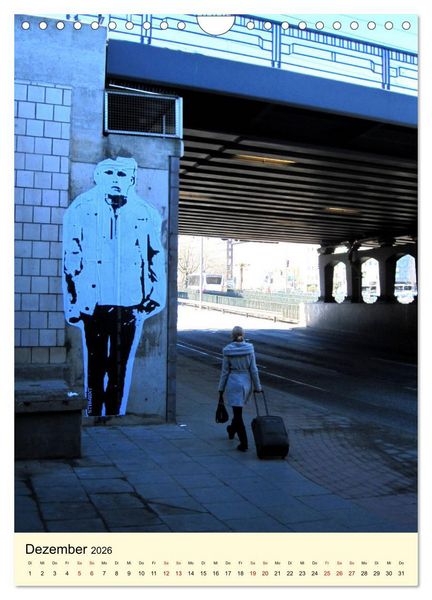 Produktbild: Hamburg StreetArt (Wandkalender 2026 DIN A4 hoch), CALVENDO Monatskalender