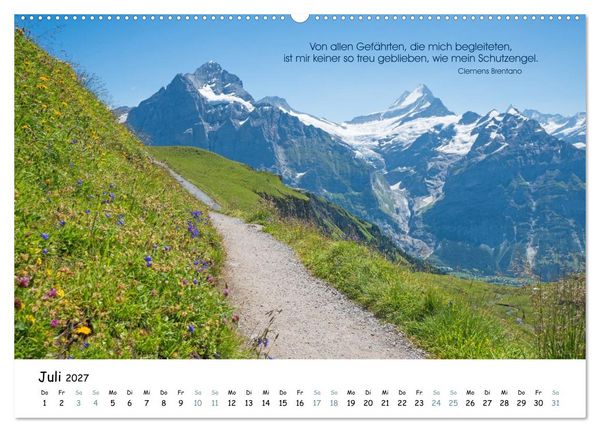 Produktbild: Christliche Bildpoesie 2027 (Wandkalender 2027 DIN A2 quer), CALVENDO Monatskalender