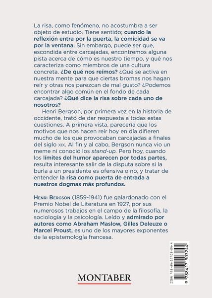 Produktbild: La risa. Ensayo sobre el significado de la comicidad