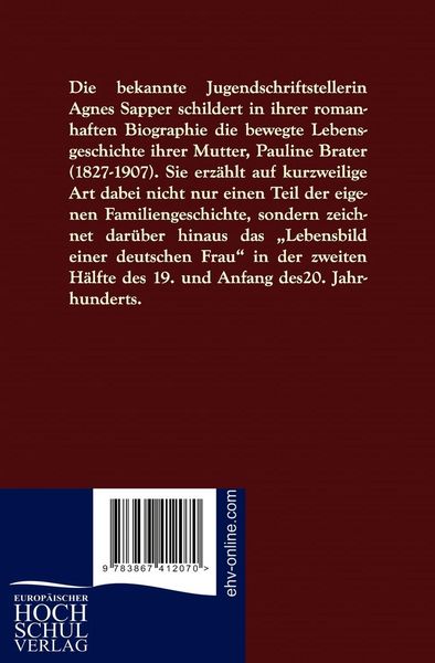 Produktbild: Frau Pauline Brater