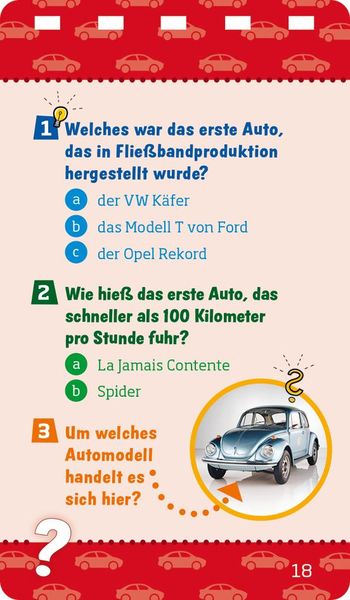 Produktbild: Was ist was Quiz Autos