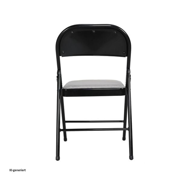 Produktbild: HTI-Living Klappstuhl Velvet Gestell Schwarz Klappstuhl Velvet Gestell Schwarz