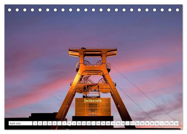 Produktbild: Blaue Stunde in Nordrhein-Westfalen (Tischkalender 2026 DIN A5 quer), CALVENDO Monatskalender