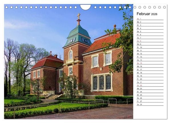 Produktbild: Neuharlingersiel - Ostfrieslands sch&ouml;nstes Hafenst&auml;dtchen (Wandkalender 2026 DIN A4 quer), CALVENDO Monatskalender