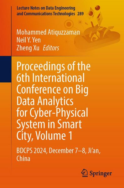 Produktbild: Proceedings of the 6th International Conference on Big Data Analytics for Cyber-Physical System in Smart City, Volume 1