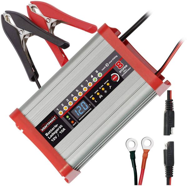 Produktbild: Dino KRAFTPAKET 136321 Automatikladeger&auml;t 12V 10A
