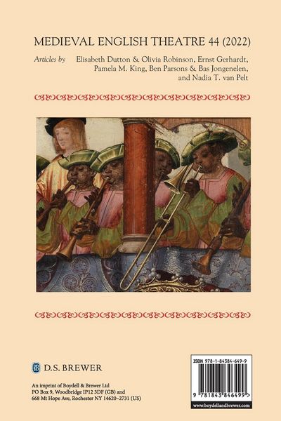Produktbild: Medieval English Theatre 44