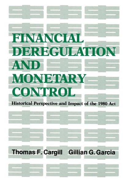Produktbild: Financial Deregulation and Monetary Control