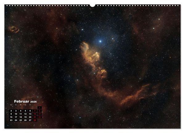 Produktbild: InfinityAstro - die Unendlichkeit im Bild - Astrofotos von Roland Schliessus (hochwertiger Premium Wandkalender 2026 DIN A2 quer), Kunstdruck in Hochglanz