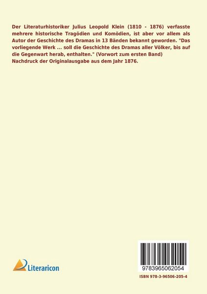 Produktbild: Geschichte des Dramas