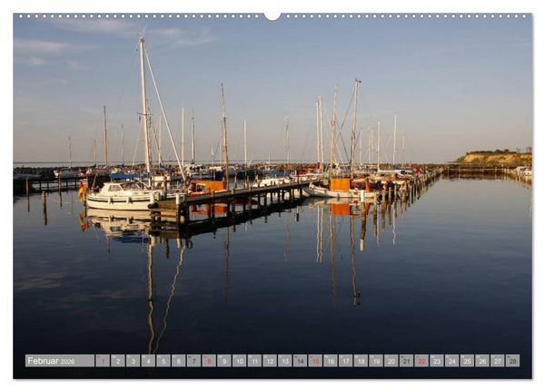 Produktbild: D&auml;nemark - Ostseek&uuml;ste (hochwertiger Premium Wandkalender 2026 DIN A2 quer), Kunstdruck in Hochglanz