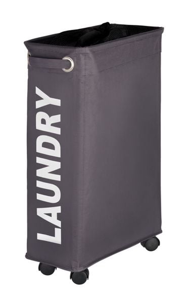 Produktbild: W&auml;schesammler Mod. Corno Grau, W&auml;schekorb, 43 l