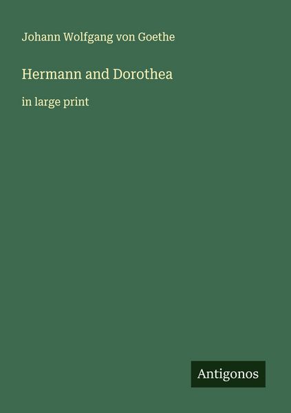 Produktbild: Hermann and Dorothea