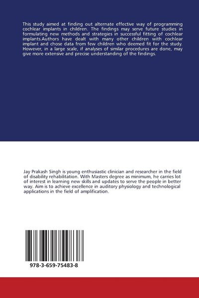 Produktbild: Correlation of ESRT & Behavioural Comfort Levels- Cochlear implants