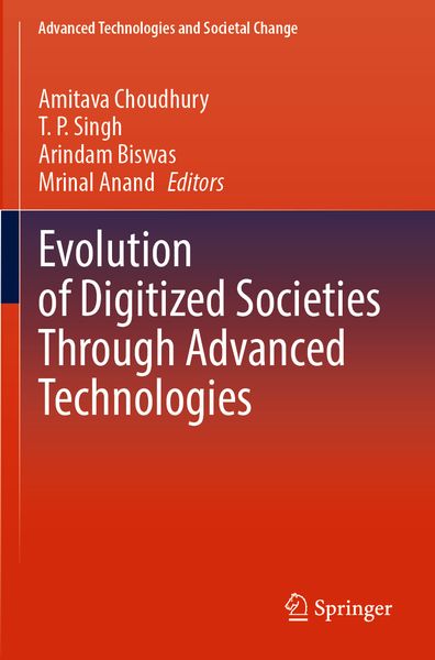 Produktbild: Evolution of Digitized Societies Through Advanced Technologies