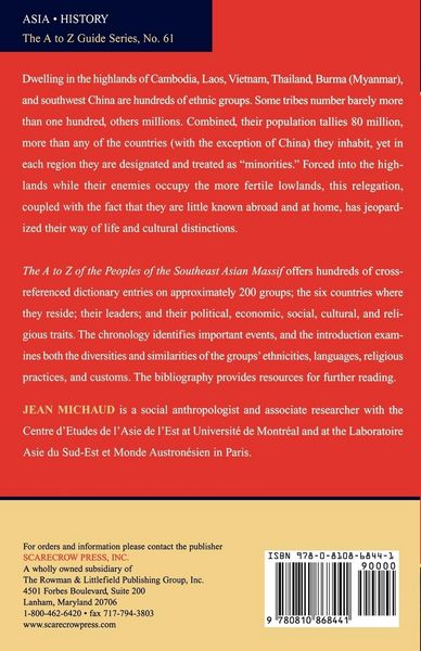 Produktbild: To Z of the Peoples of the Southeast Asian Massif