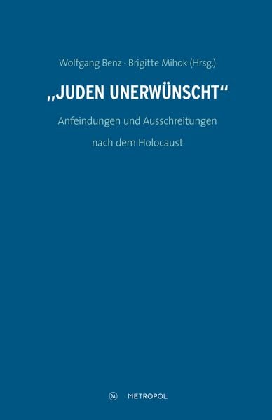 Produktbild: &bdquo;Juden unerw&uuml;nscht&ldquo;