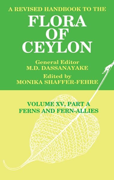 Produktbild: A Revised Handbook to the Flora of Ceylon, Vol. XV, Part A