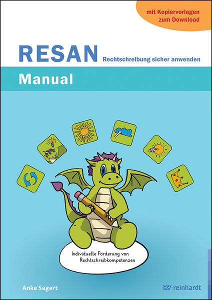 Produktbild: RESAN - Rechtschreibung sicher anwenden. Manual mit Spielvorlagen, Urkunden und weiteren Arbeitsbl&auml;ttern zum Download