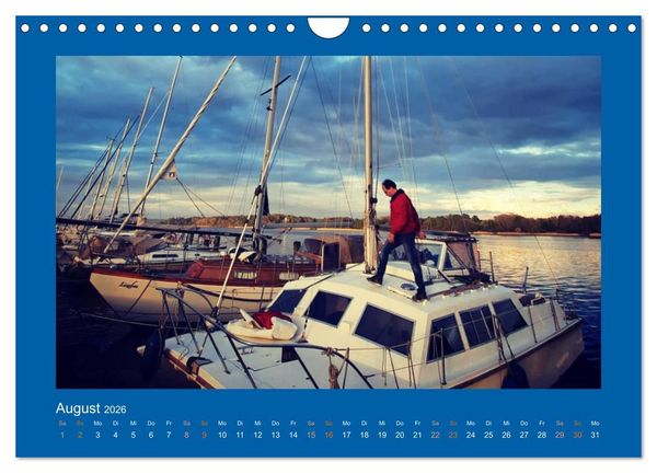 Produktbild: Katamaran Segeln - Mit Naos auf Tour (Wandkalender 2026 DIN A4 quer), CALVENDO Monatskalender