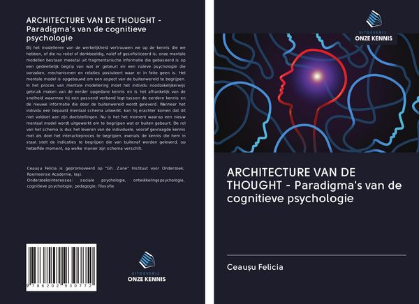 Produktbild: ARCHITECTURE VAN DE THOUGHT - Paradigma's van de cognitieve psychologie