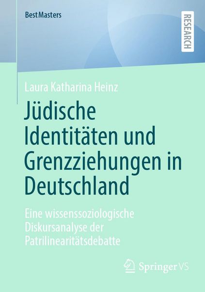 Produktbild: J&uuml;dische Identit&auml;ten und Grenzziehungen in Deutschland