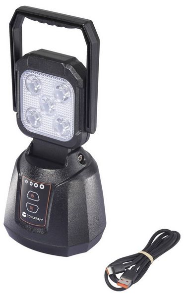 Produktbild: TOOLCRAFT LED-Modul Akku-Handscheinwerfer 1125lm TO-10355277