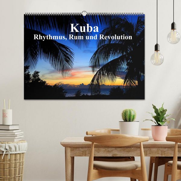 Produktbild: Kuba - Rhythmus, Rum und Revolution (Wandkalender 2026 DIN A2 quer), CALVENDO Monatskalender