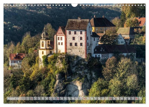 Produktbild: Burgenlandschaft Fr&auml;nkische Schweiz (Wandkalender 2026 DIN A3 quer), CALVENDO Monatskalender