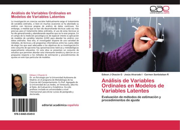 Produktbild: An&aacute;lisis de Variables Ordinales en Modelos de Variables Latentes