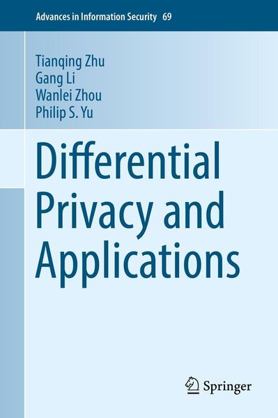 Produktbild: Differential Privacy and Applications