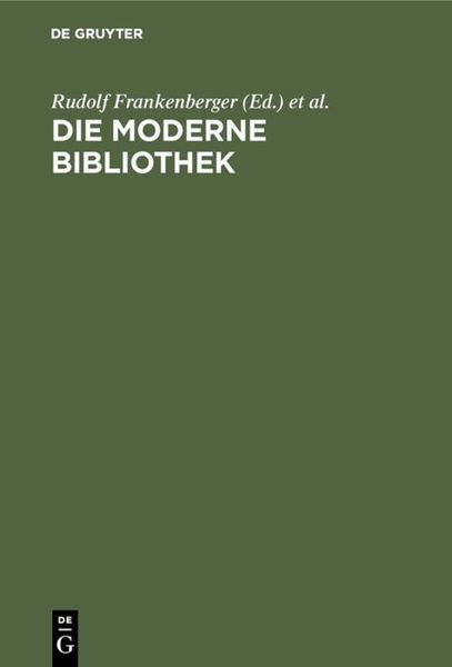 Produktbild: Die moderne Bibliothek