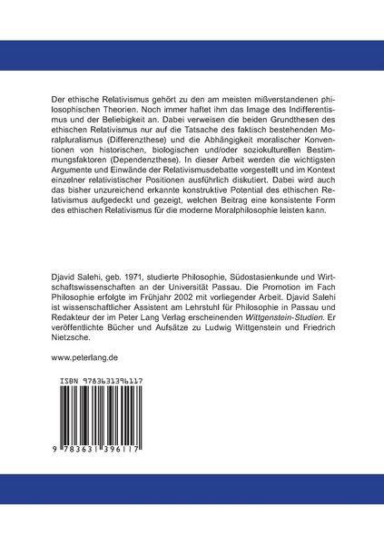 Produktbild: Ethischer Relativismus