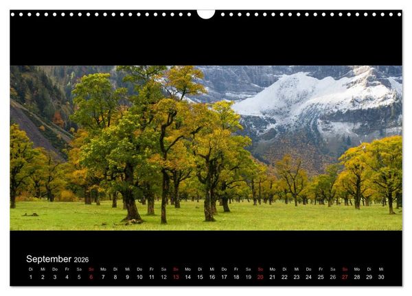 Produktbild: Alpenrand zwischen Isar und Lech (Wandkalender 2026 DIN A3 quer), CALVENDO Monatskalender