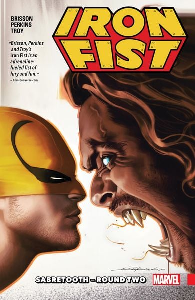 Iron Fist Vol. 2: Sabretooth - Round Two, Taschenbuch von Ed Brisson, Marvel, 9781302907778