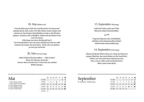 Produktbild: Witzekalender 2027