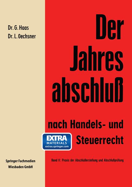 Produktbild: Der Jahresabschlu&szlig; nach Handels- und Steuerrecht