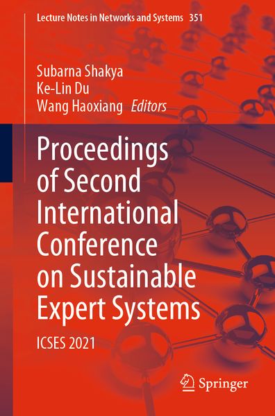 Produktbild: Proceedings of Second International Conference on Sustainable Expert Systems