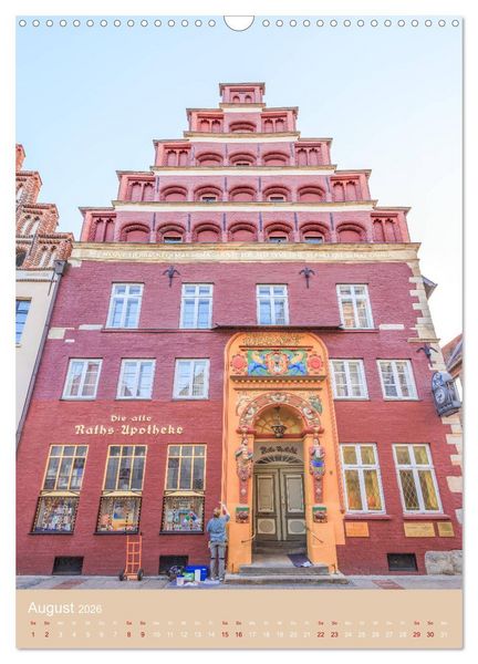 Produktbild: Sch&ouml;nes L&uuml;neburg (Wandkalender 2026 DIN A3 hoch), CALVENDO Monatskalender