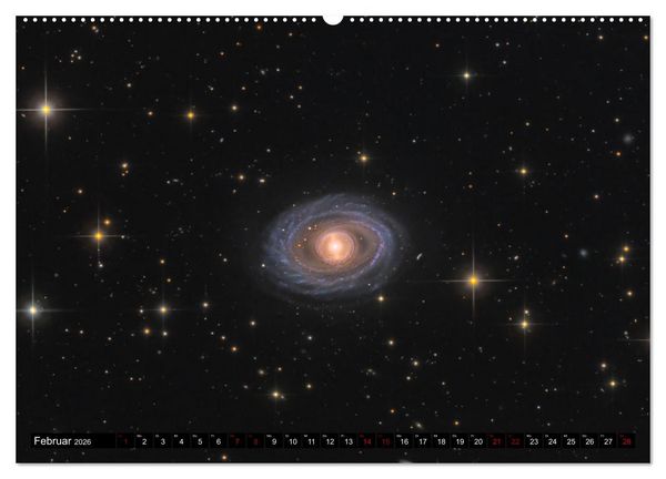 Produktbild: Galaxien im Universum (Wandkalender 2026 DIN A2 quer), CALVENDO Monatskalender