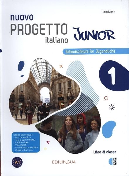 Produktbild: Nuovo Progetto italiano Junior. Libro di classe (Lehrbuch), m. Audio-CD u. Video