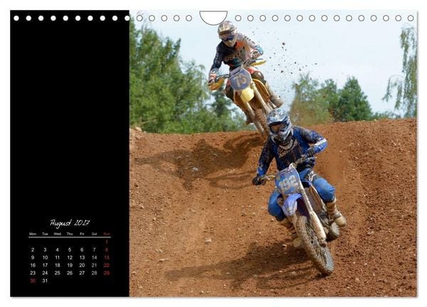 Produktbild: Motocross - MX UK-Version (Wall Calendar 2027 DIN A4 landscape), CALVENDO 12 Month Wall Calendar
