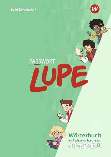 Produktbild: PASSWORT LUPE - Sprachbuch. W&ouml;rterbuch