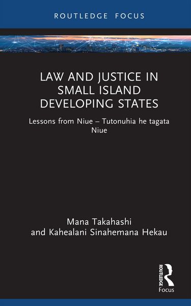 Produktbild: Law and Justice in Small Island Developing States