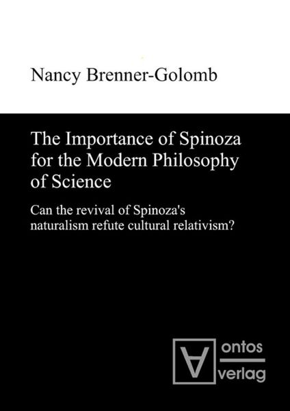 Produktbild: The Importance of Spinoza for the Modern Philosophy of Science