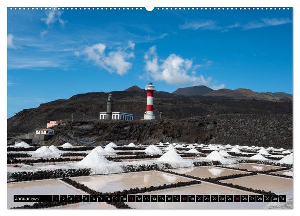 Produktbild: La Palma - Landschaften und Meer (hochwertiger Premium Wandkalender 2026 DIN A2 quer), Kunstdruck in Hochglanz